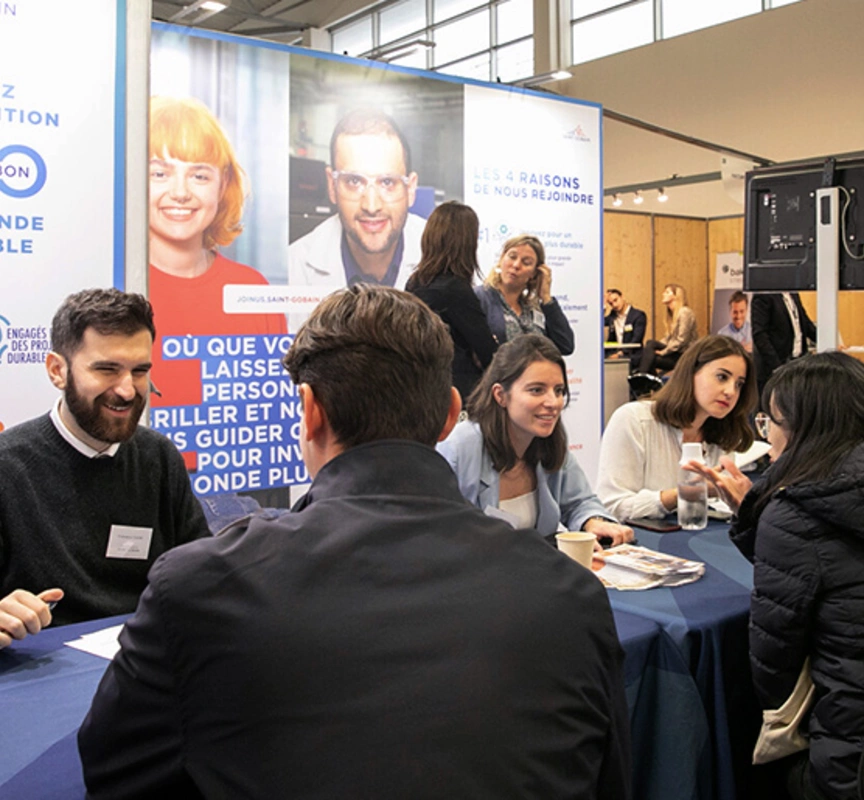 Audencia - Students at the Forum Entreprises 2022