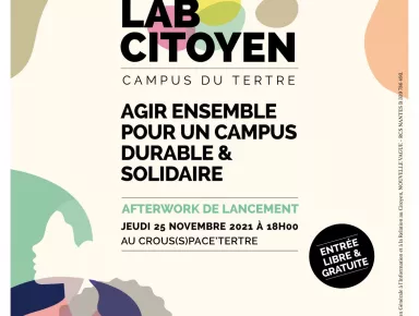 ÉVÈNEMENT DE LANCEMENT DU LAB CITOYEN CAMPUS DU TERTRE