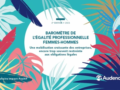 Baromètre de l’égalité professionnelle femmes-hommes - 2023