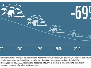 Publication du rapport 'Planète Vivante' de la WWF