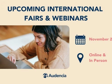 NOVEMBER INTERNATIONAL FAIRS & WEBINARS