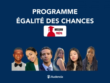 Qu'est-ce que le programme égalité des chances de Mission Prépa ?