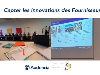 Capter les Innovations des fournisseurs