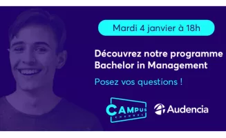 Live Campus Channel : Audencia Bachelor In Management !