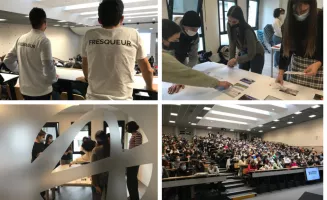 Les étudiants Audencia formés à la fresque du climat