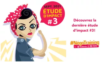 #NégoTraining : l’étude d’impact #3 est sortie !