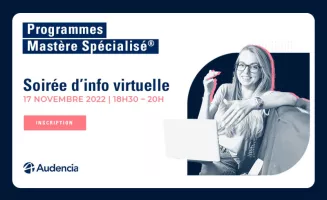 Participez à notre soirée d'information Mastère Spécialisé®