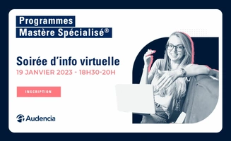 PARTICIPEZ À NOTRE SOIRÉE D'INFORMATION MASTÈRE SPÉCIALISÉ®