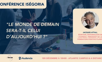 Isegoria :  Conférence/Débat Jacques Attali