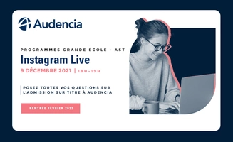 Instagram Live - Programme Grande Ecole AST