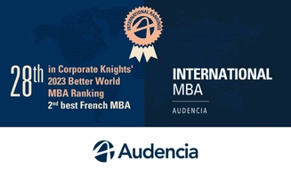 Classement Better World MBA Audencia propose le 2e meilleur programme français, et le 28e au monde