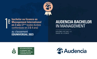 Bachelor In Management, 1er du Classement Eduniversal 2023 !