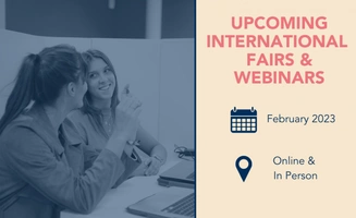 FEBRUARY INTERNATIONAL FAIRS & WEBINARS