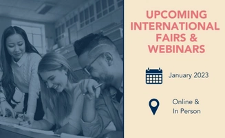 JANUARY INTERNATIONAL FAIRS & WEBINARS