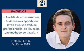 Portrait de diplômé : Nathan Feroc