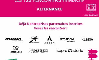 12e Rencontres Handicap ALTERNANCE, 100% digitales