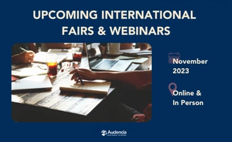 NOVEMBER 2023 INTERNATIONAL FAIRS & WEBINARS