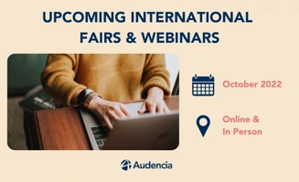 OCTOBER INTERNATIONAL FAIRS & WEBINARS