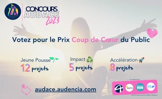 Concours Audace 2023 : votez pour vos projets favoris !