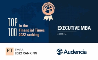 Audencia Executive MBA dans le top 100 mondial 2022 du Financial Times