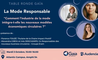 Table-ronde GAIA : La mode responsable