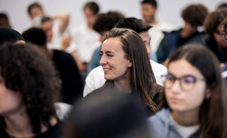 Groupe d'étudiants à Audencia