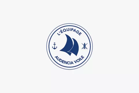 LOGO-L'EQUIPAGE AUDENCIA VOILE