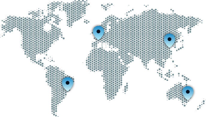 Carte des campus dans le monde