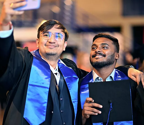 Audencia - Students at the BBA Master SC Master ceremony