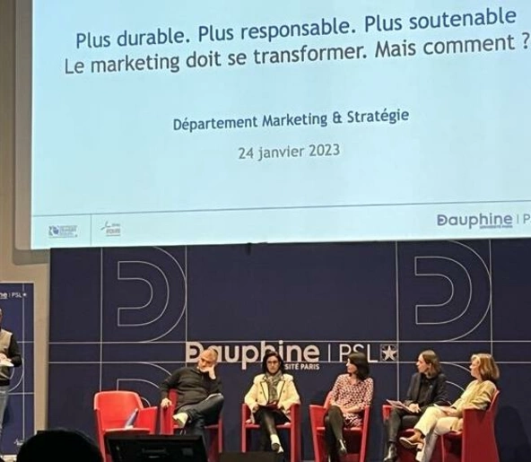 Conférece sur le marketing plus durable