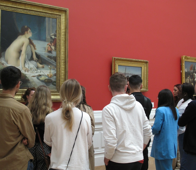 Etudiants BRIO au musée